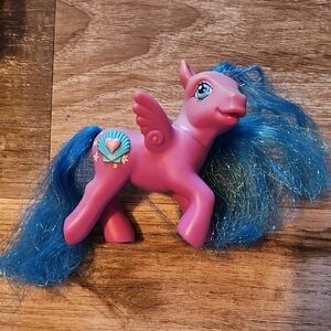 My Little Pony Pink Pony with Blue Hair